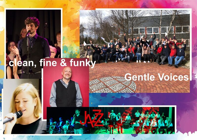 clean, fine & funky und Gentle Voices