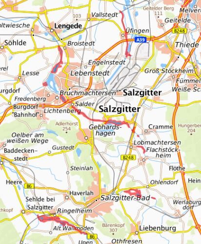 Überschwemmungsgebiete Salzgitter