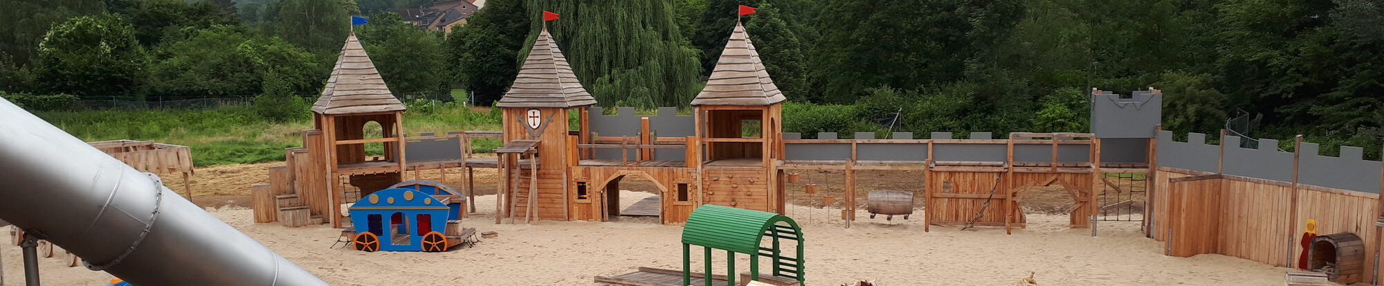Bild des Ritterburgspielplatzes