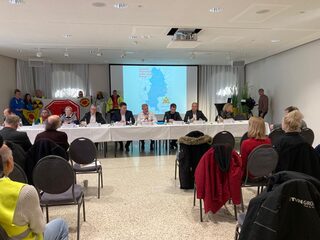 Bild der Pressekonferenz in Hannover