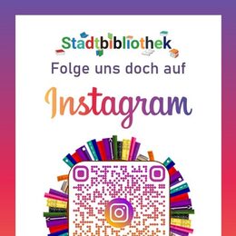 QR-Code zur Instagramseite der Stadtbibliothek