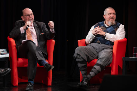 Denis Scheck (links) und Dietmar Bär