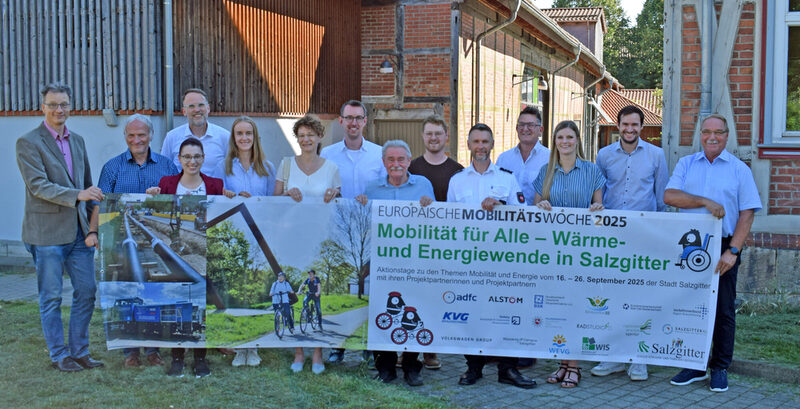 Das Team des Klimaschutzes der Stadt Salzgitter und die Projektpartnerinnen und Projektpartner laden zu einem abwechslungsreichen Angebot rund um die Themen Mobilität, Wärme und Energie ein.