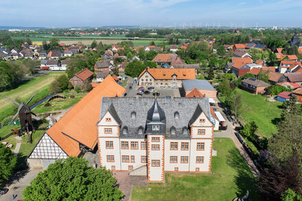 Schloss Salder von oben