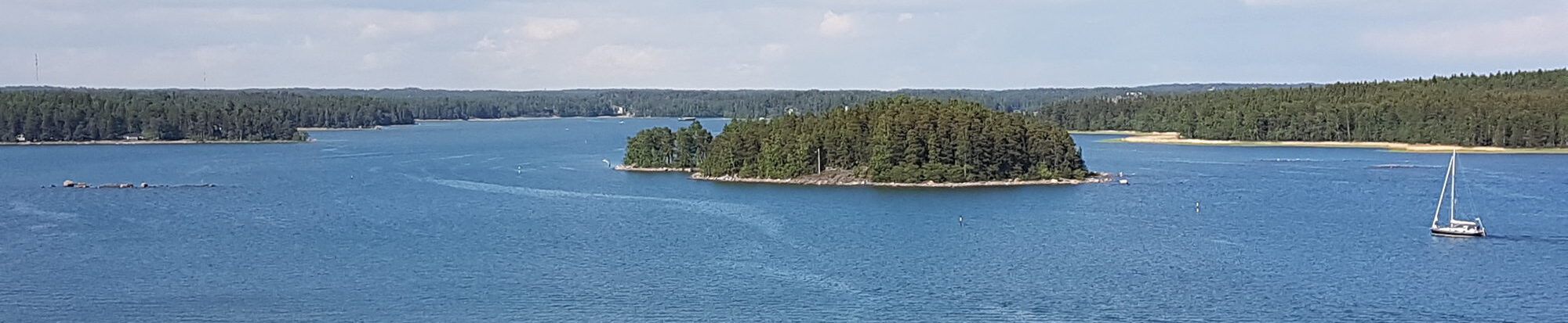 Bild der finnischen Seenplatte