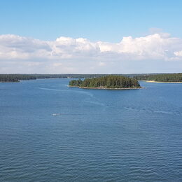Bild der finnischen Seenplatte