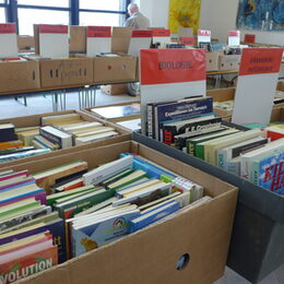 Beim Bücherflohmarkt können wieder Schnäppchen gemacht werden.