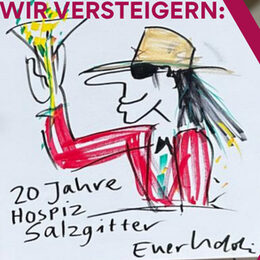 Wird an diesem Tag zugunsten des Hospiz Salzgitter versteigert: ein echer Udo Lindenberg